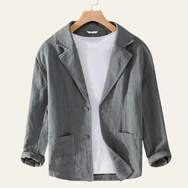 The Capri Relaxed Weave Blazer