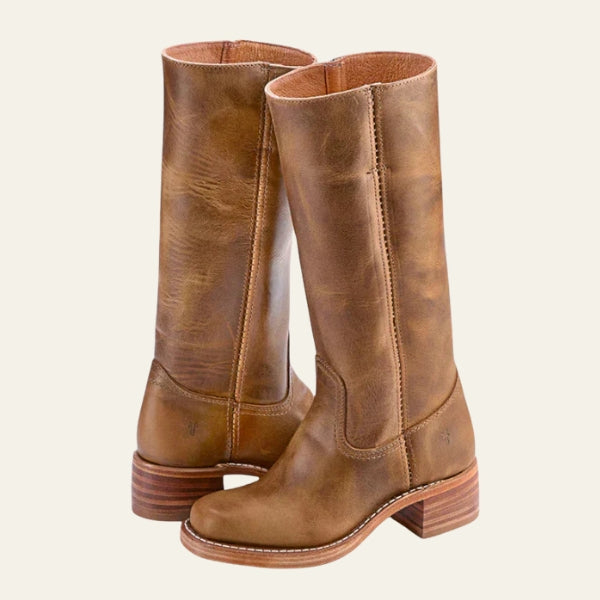 The Vienna Leather Knee Boot