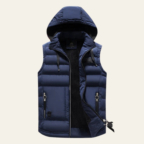 The Aspen Padded Hooded Vest