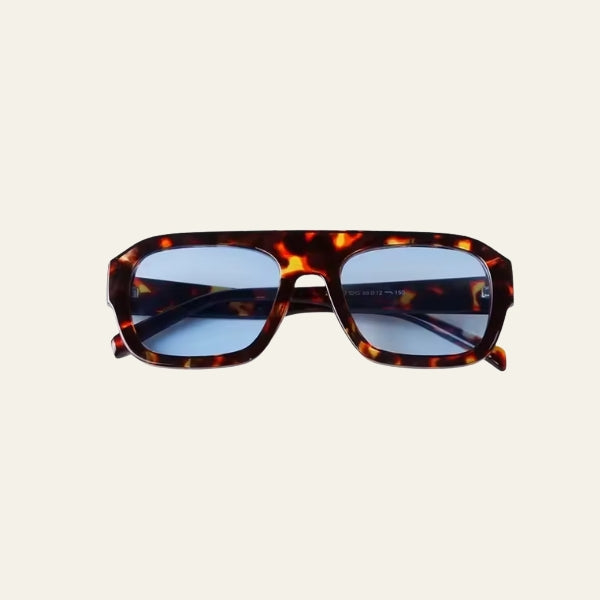 The Maya Tortoiseshell Square Sunglasses
