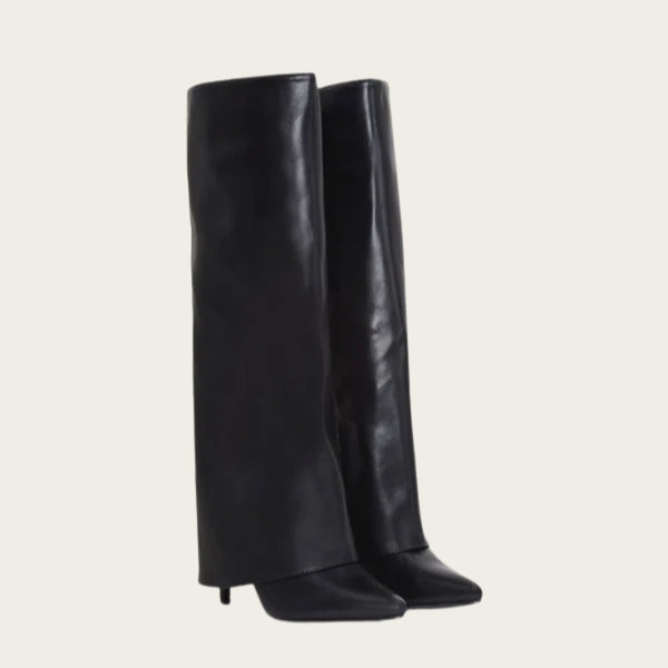 The Milan Sculpted Leather Boot