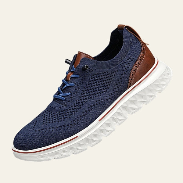The Riviera Textured Knit Sneakers