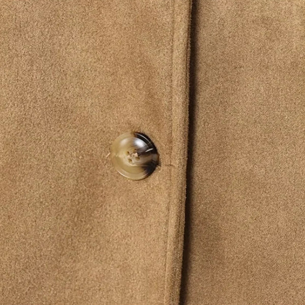 The Siena Brushed-Texture Longline Coat