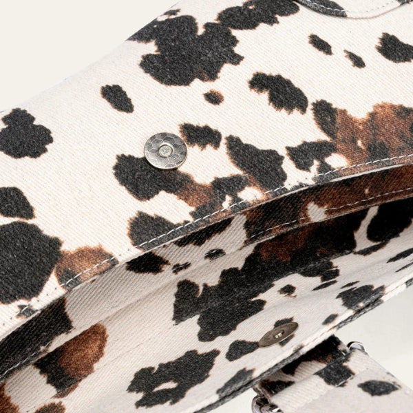 The Dakota Buckle-Front Shoulder Bag