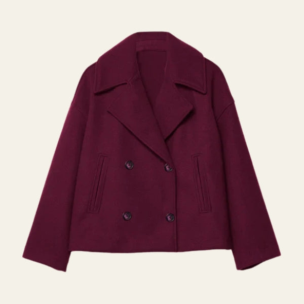 The Copenhagen Wool Cropped Coat