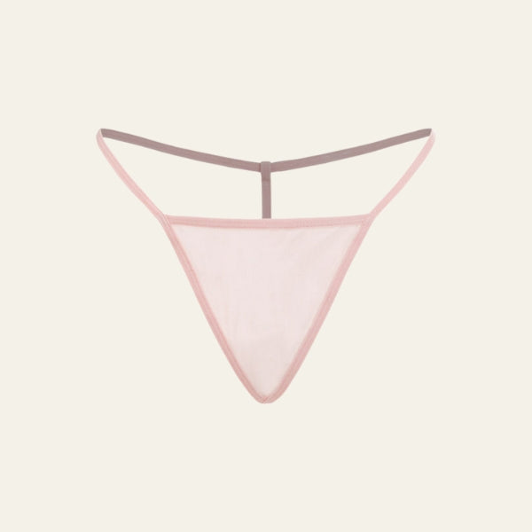 The Provence Lace-Up Thong Set