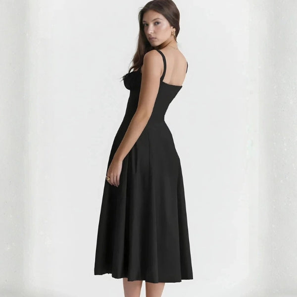 The Sorrento Bustier-Style Midi Dress