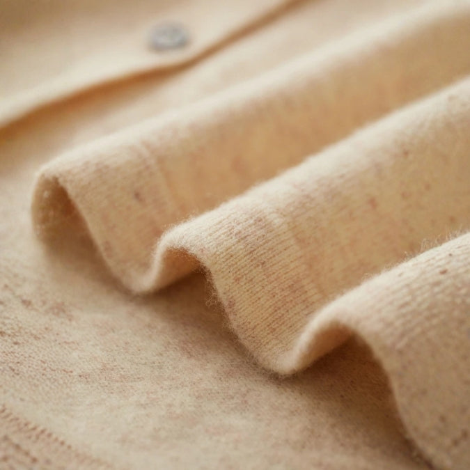 The Amalfi Merino Wool Polo Cardigan