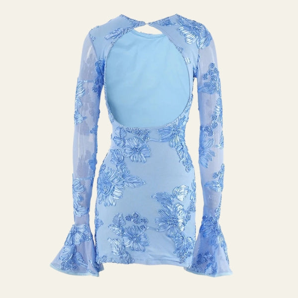 The Bella Passion Bloom Lace Mini Dress