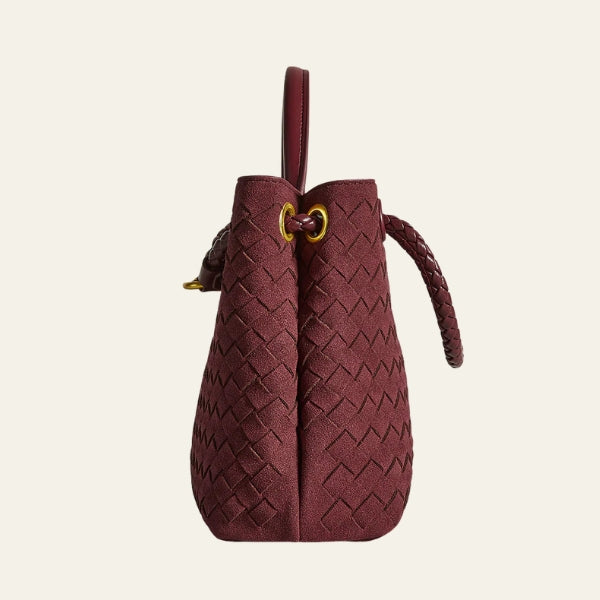 The Florence Woven Top-Handle Tote