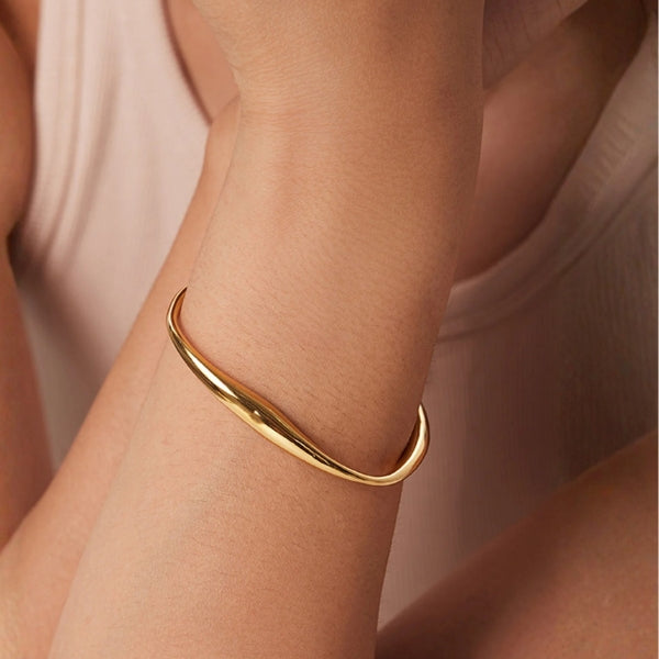 The Capri Sculpted Cuff Bracelet