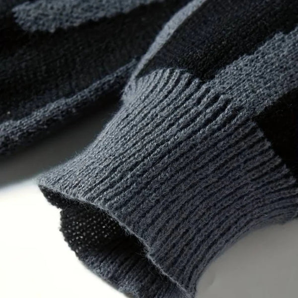 The Milano Abstract Knit Sweater