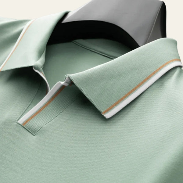 The Riviera Contrast-Trim Polo Shirt