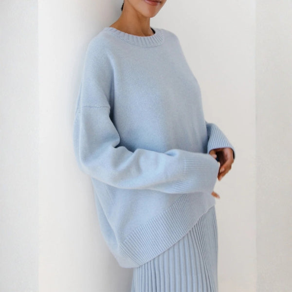 The Oslo Relaxed Knit Sweater