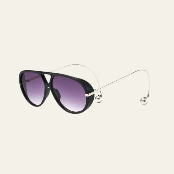 The Tokyo Orb-Temple Aviator Sunglasses