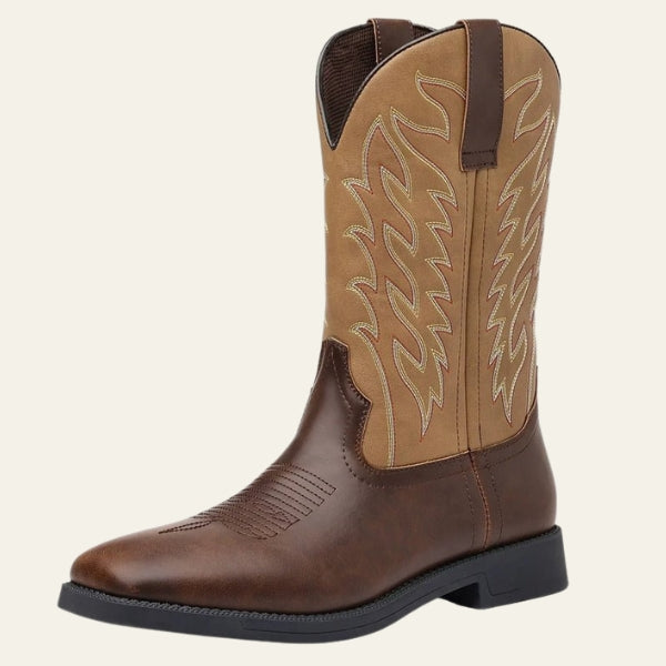 The Frontier Embroidered Western Boots
