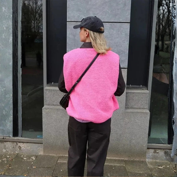 The Marseille Shearling Street Vest