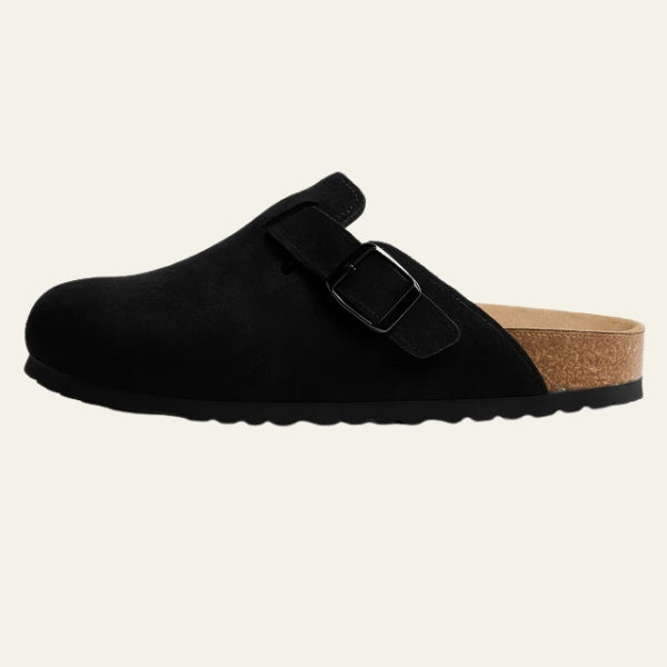 The Amalfi Suede Cork Clog