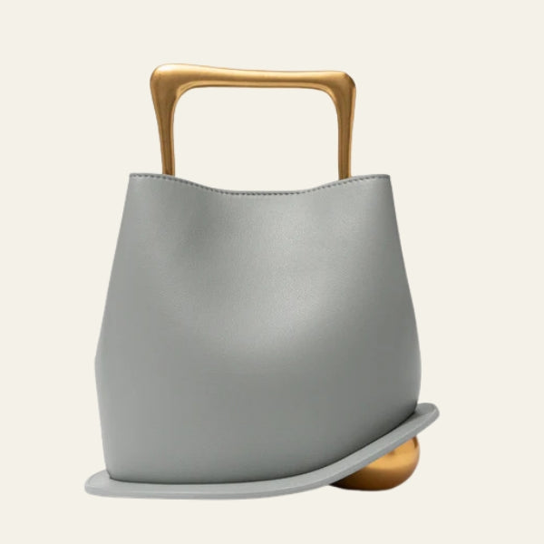 The Vienna Sculpted Handle Mini Handbag