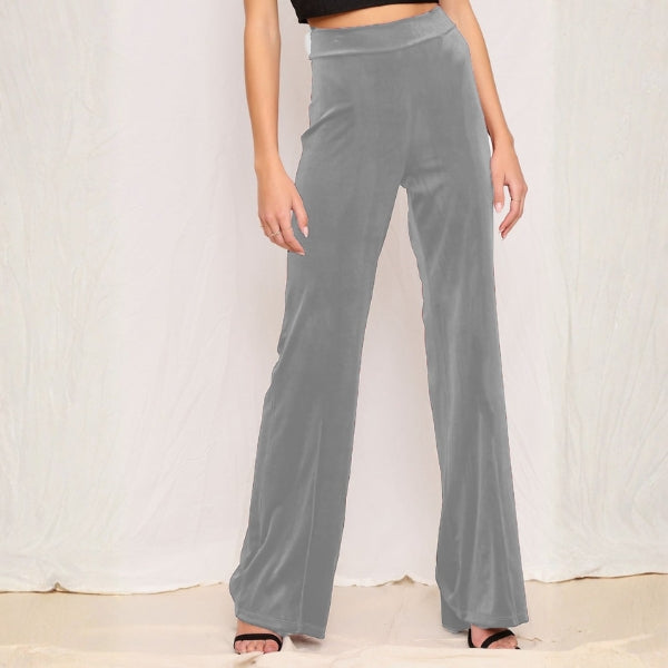 The Verona High-Waist Flared Trousers