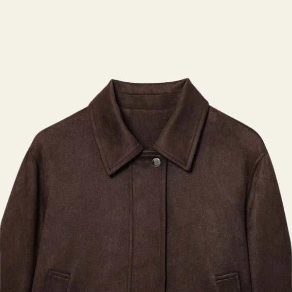 The Valencia Suede Short Jacket