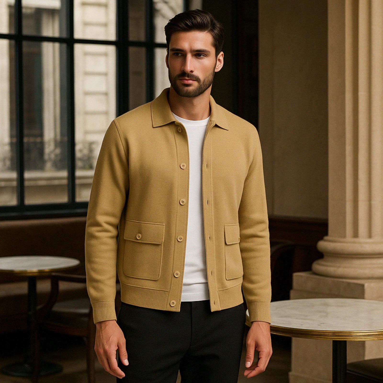The Florence Cashmere Luxe Jacket