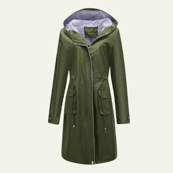 The Marseille Hooded Trench Coat
