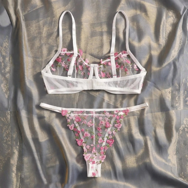 The Verona Juliet Floral Lingerie Set