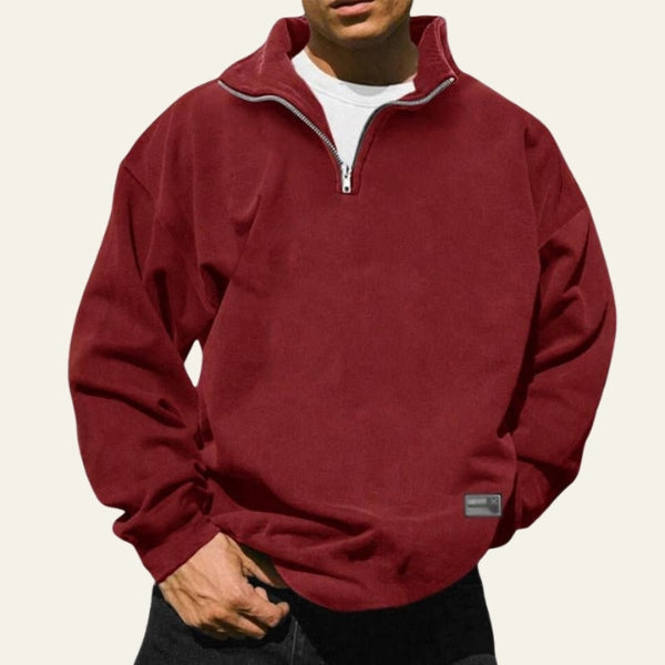 The Hudson Quarter-Zip Pullover