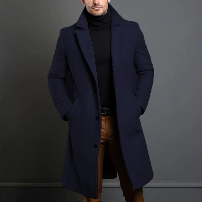 The Milano Tailored Long Coat