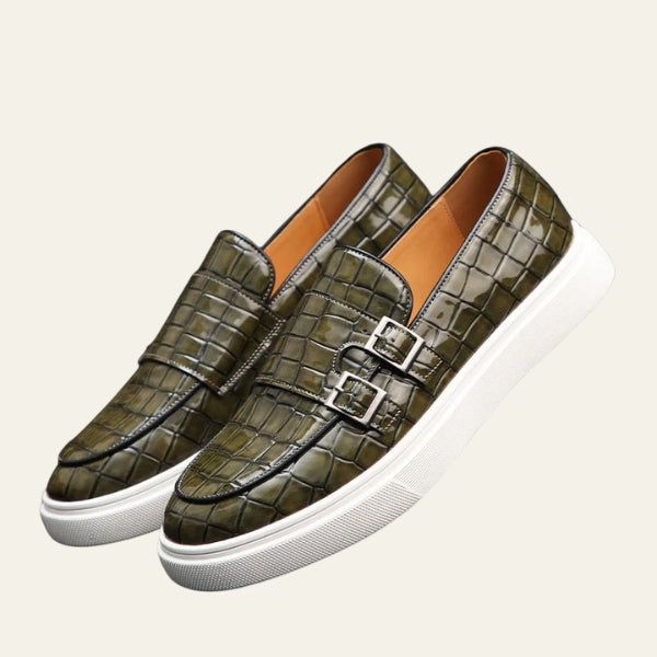 The Riviera Double-Buckle Loafers