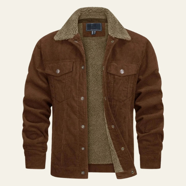 The Montreal Corduroy Sherpa Jacket