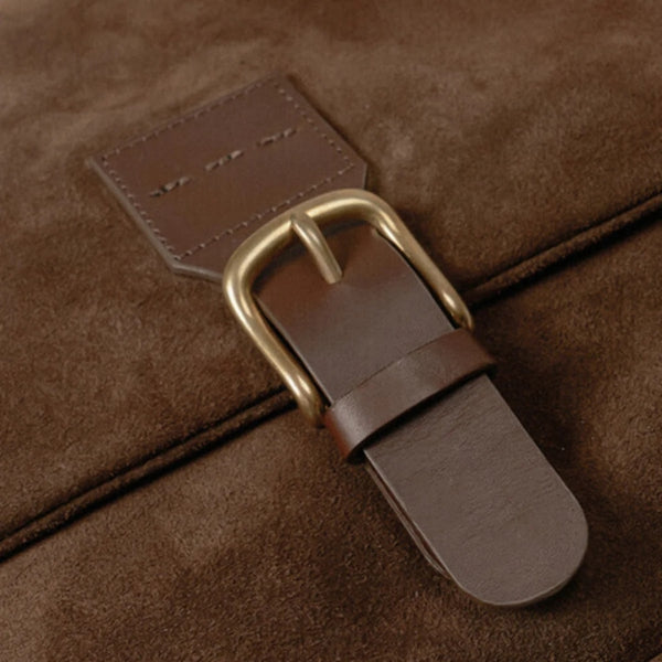 The Sorrento Buckle-Front Shoulder Bag