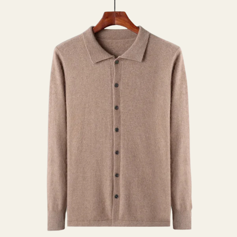 The St. Moritz Cashmere Knit Shirt