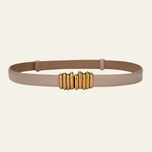The Siena Gold-Link Accent Belt