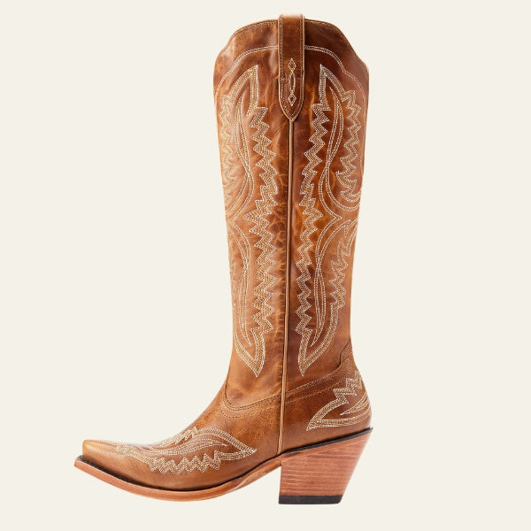 The Sedona Embroidered Leather Boot