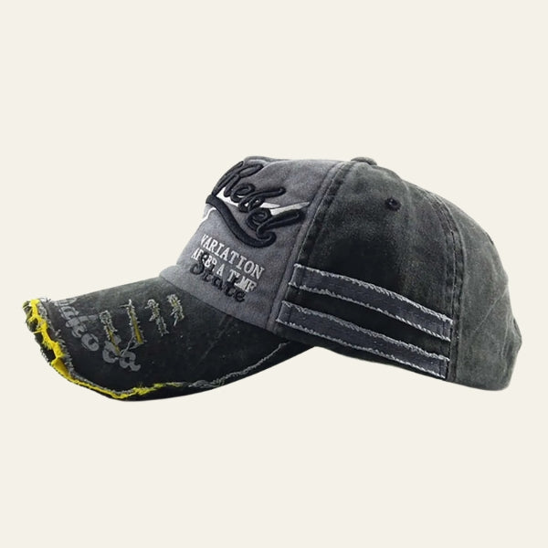 The Dakota Distressed-Brim Baseball Cap