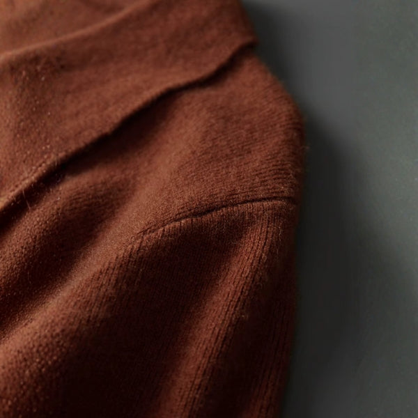 The Siena Merino Wool Polo Sweater