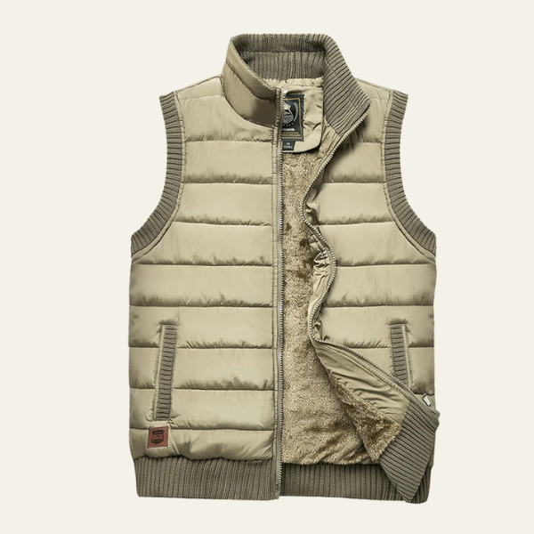 The Aspen Lined Puffer Vest