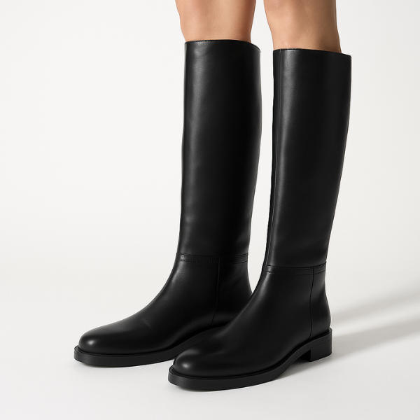 The Valencia Leather Knee Boot