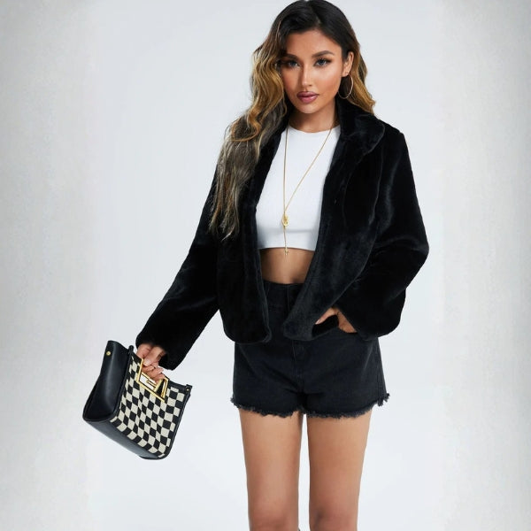 The Aspen Plush Faux-Fur Jacket