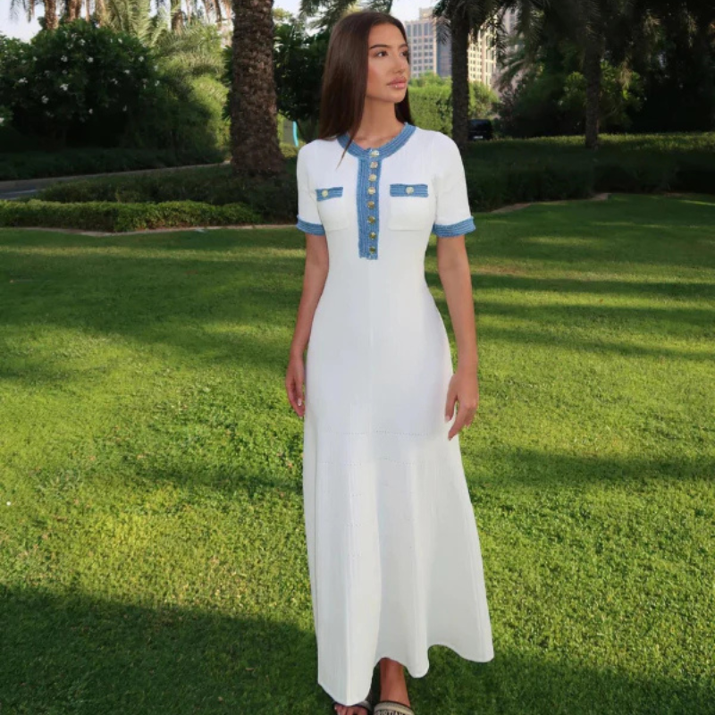 The Capri Knit Maxi Dress