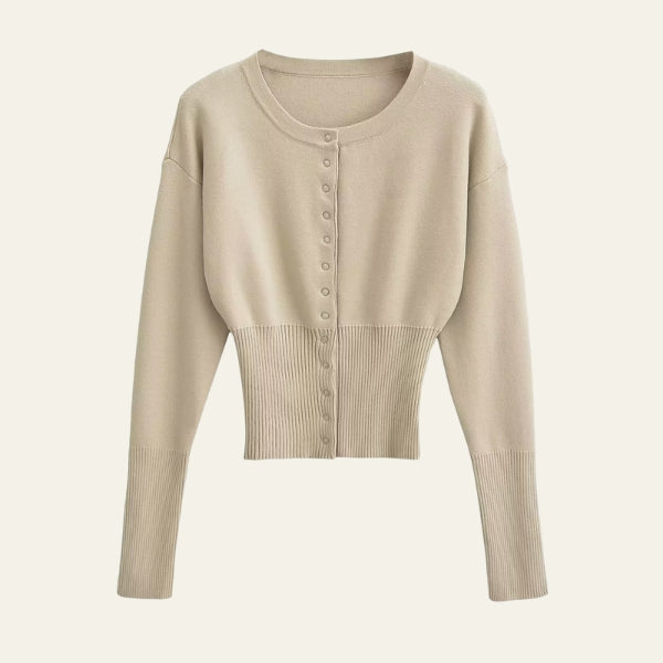 The Capri Sculpted Knit Cardigan