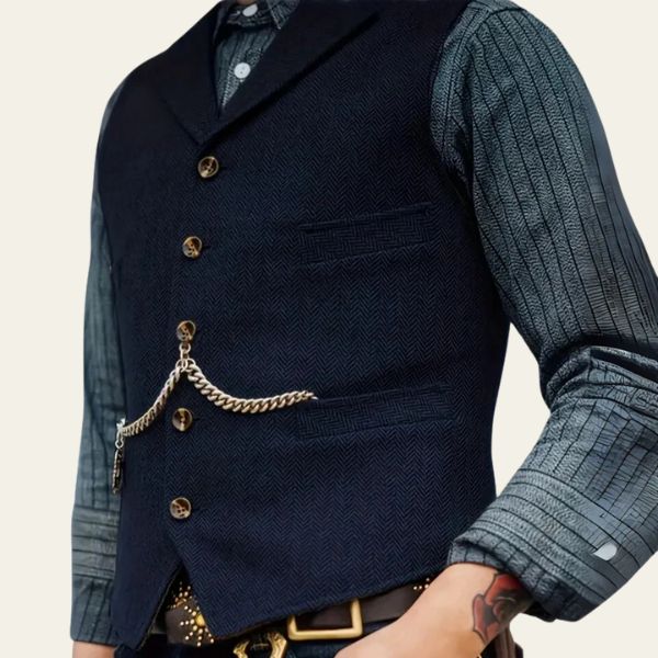 The Ashbourne Classic Tweed Vest