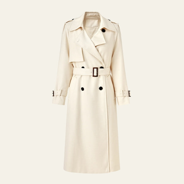 The Milano Belted Trench Coat