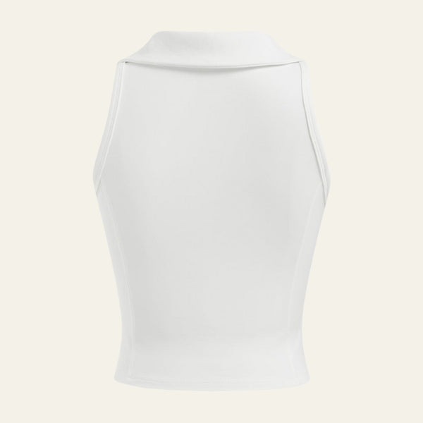 The Palm V-Neck Polo Tank