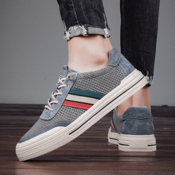 The Riviera Mesh-Detail Sneakers