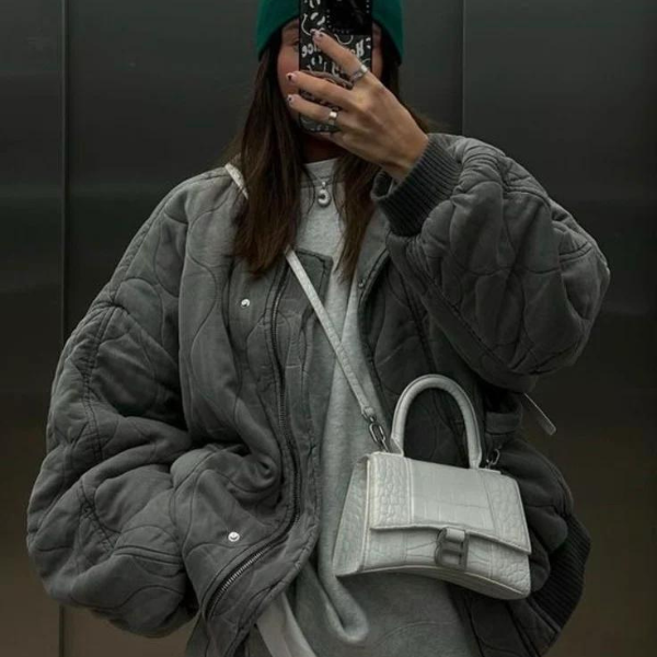 The Oslo Quilted Bomber Jacket