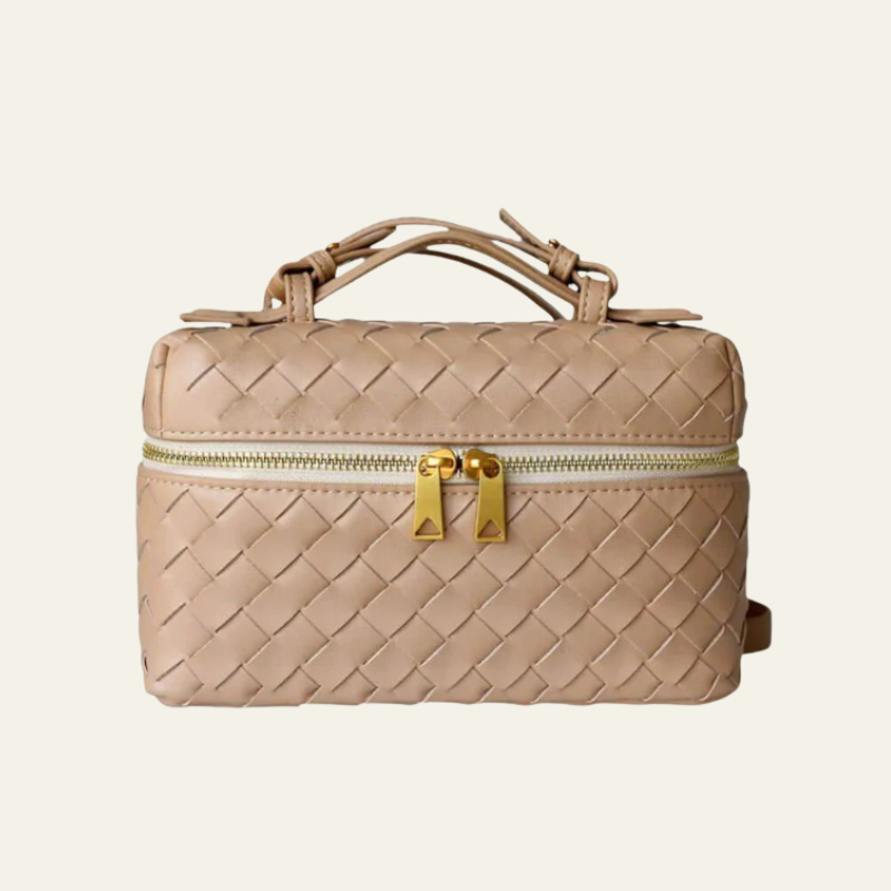The Turin Woven Leather Duffel