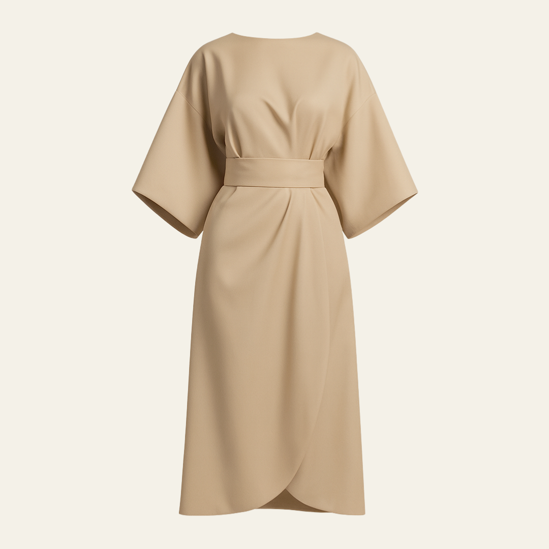 The Amalfi Belted Maxi Dress